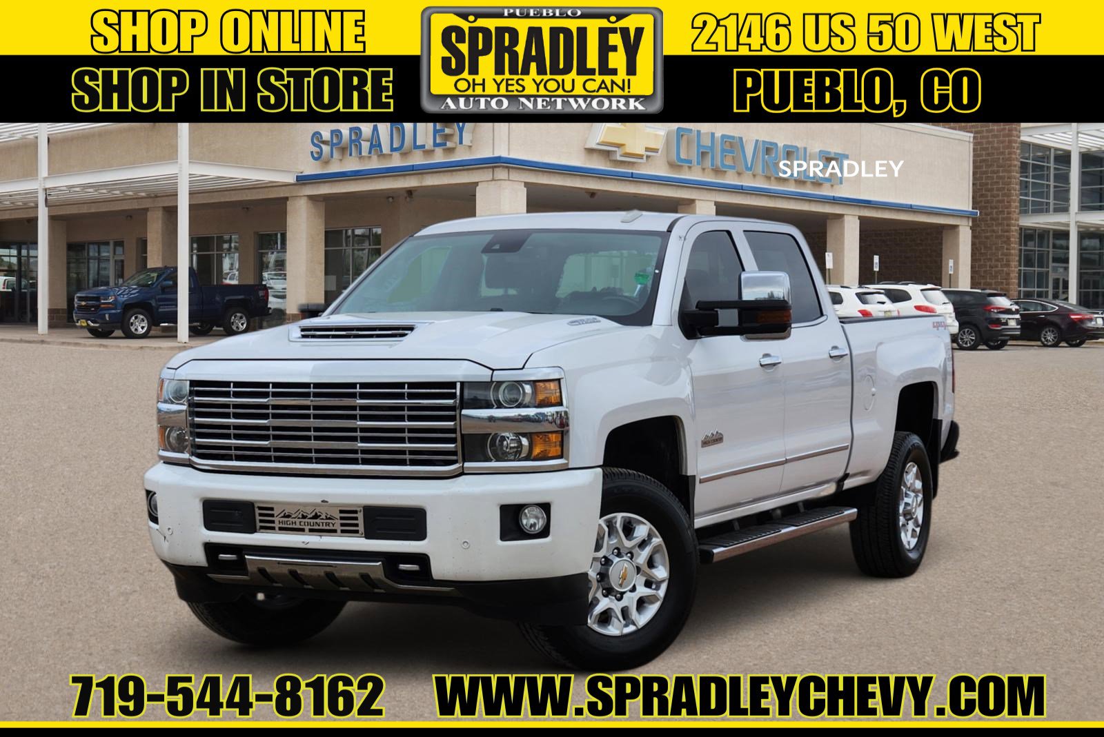 2019 Chevrolet Silverado HD High Country 4WD Crew Cab Standard Box's photo