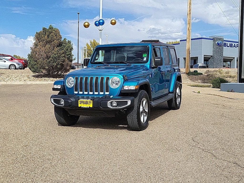 Used 2019 Jeep Wrangler Unlimited Sahara 4x4 SUV