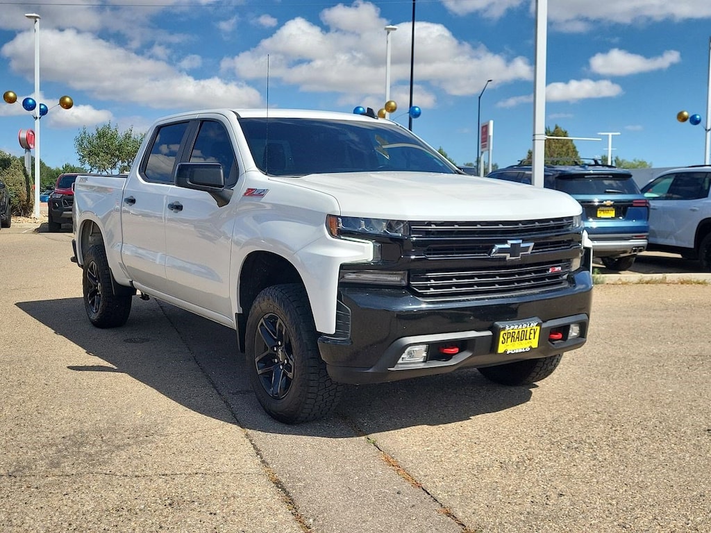 Used 2021 Chevrolet Silverado 1500 LT Trail Boss Truck Crew Cab