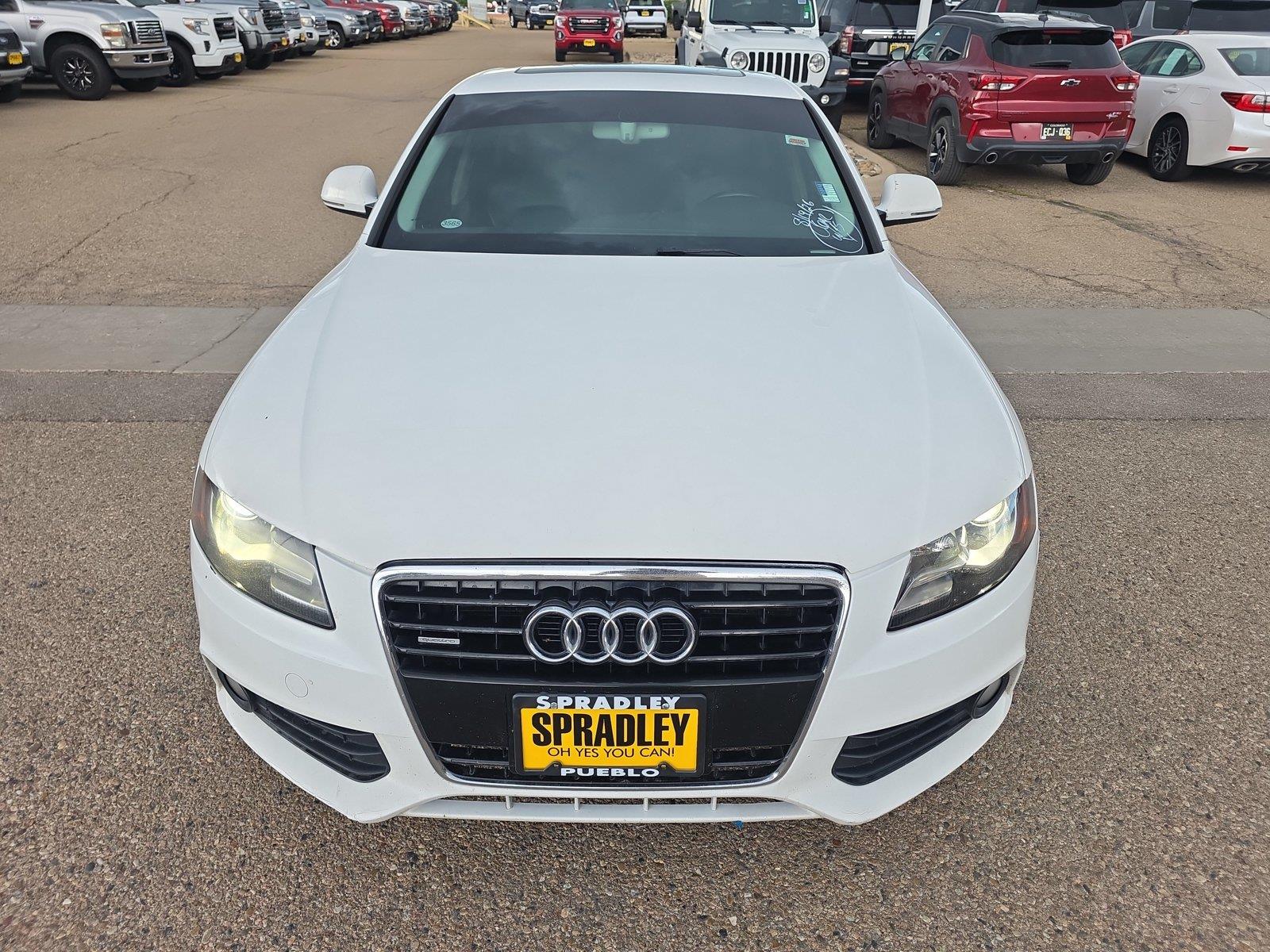 Used 2009 Audi A4 Premium Plus with VIN WAULK78K49N038558 for sale in Pueblo, CO