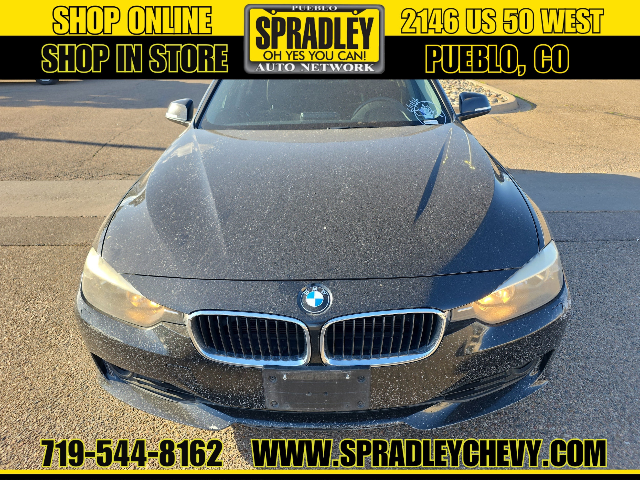 Used 2013 BMW 3 Series 328i with VIN WBA3B5C55DF595195 for sale in Pueblo, CO