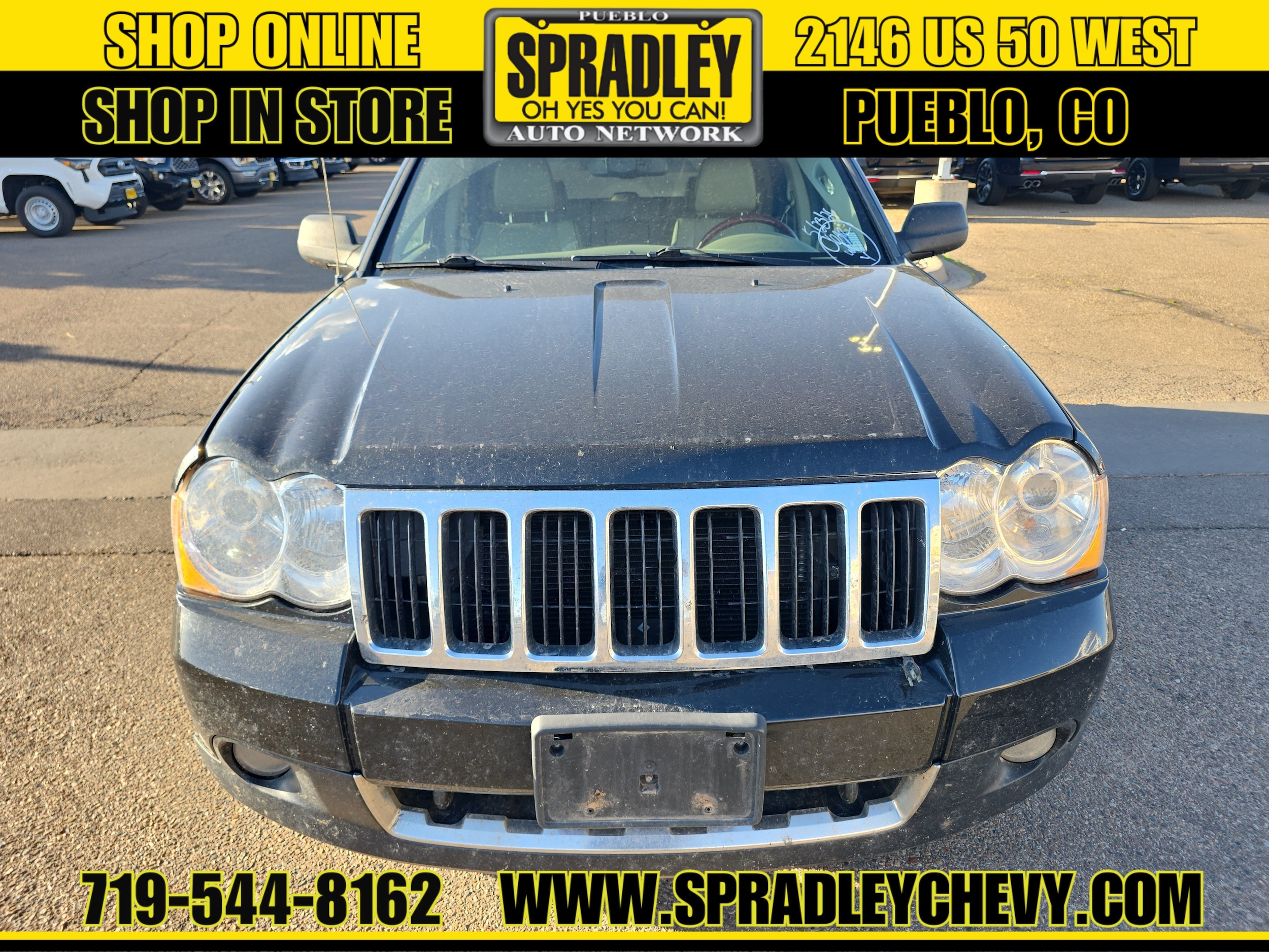Used 2009 Jeep Grand Cherokee Overland with VIN 1J8HR68TX9C537859 for sale in Pueblo, CO