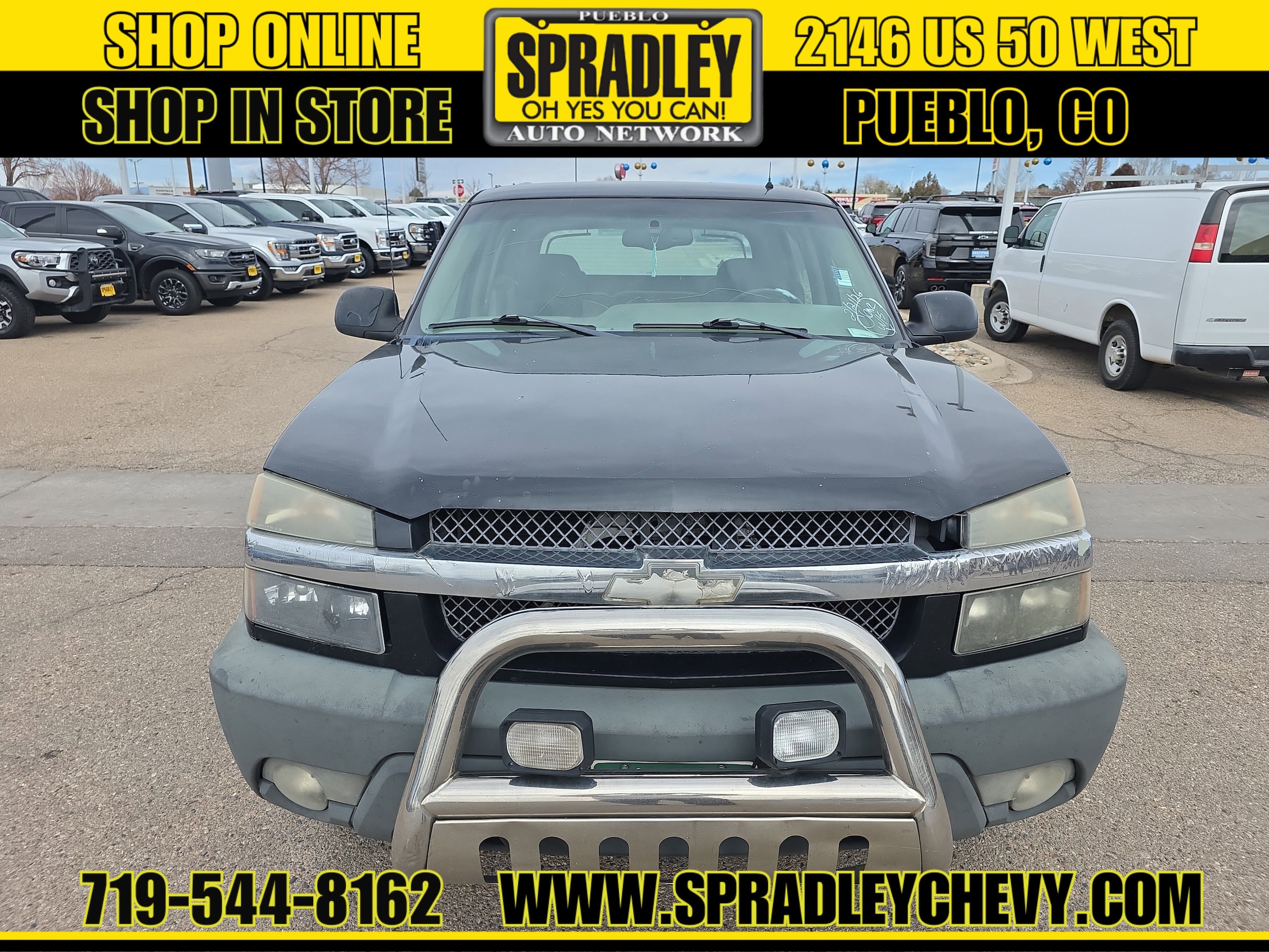 Used 2002 Chevrolet Avalanche Base with VIN 3GNEC13T82G111426 for sale in Pueblo, CO