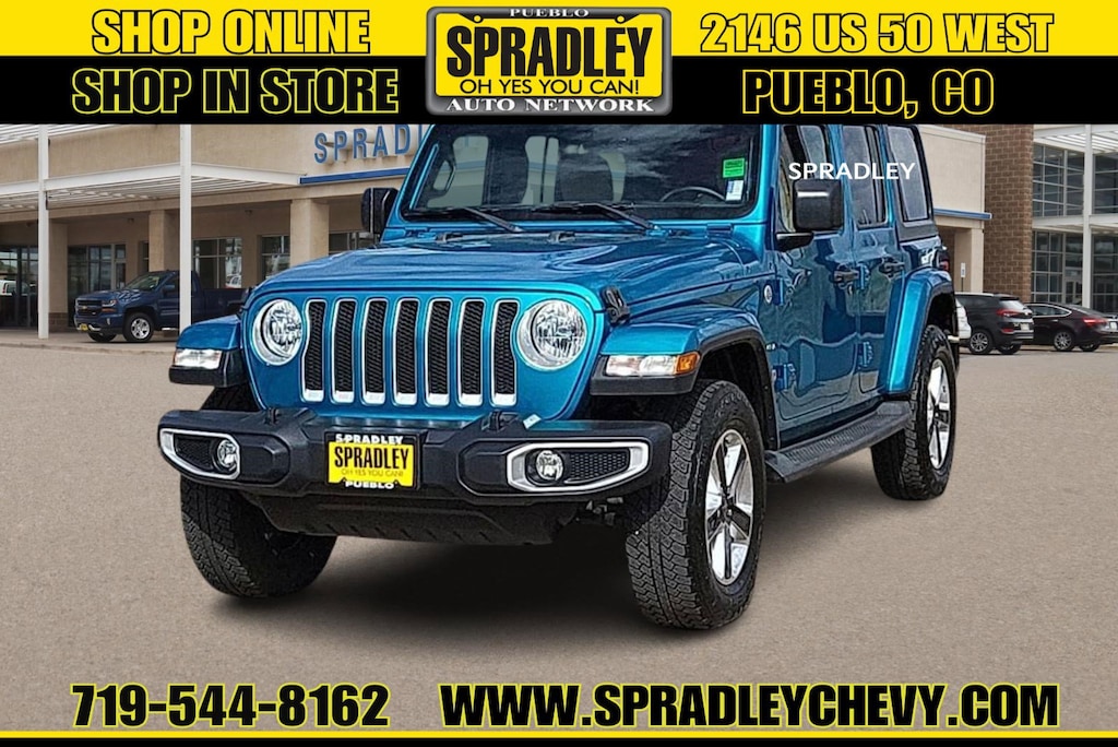 Used 2019 Jeep Wrangler Unlimited Sahara 4x4 SUV