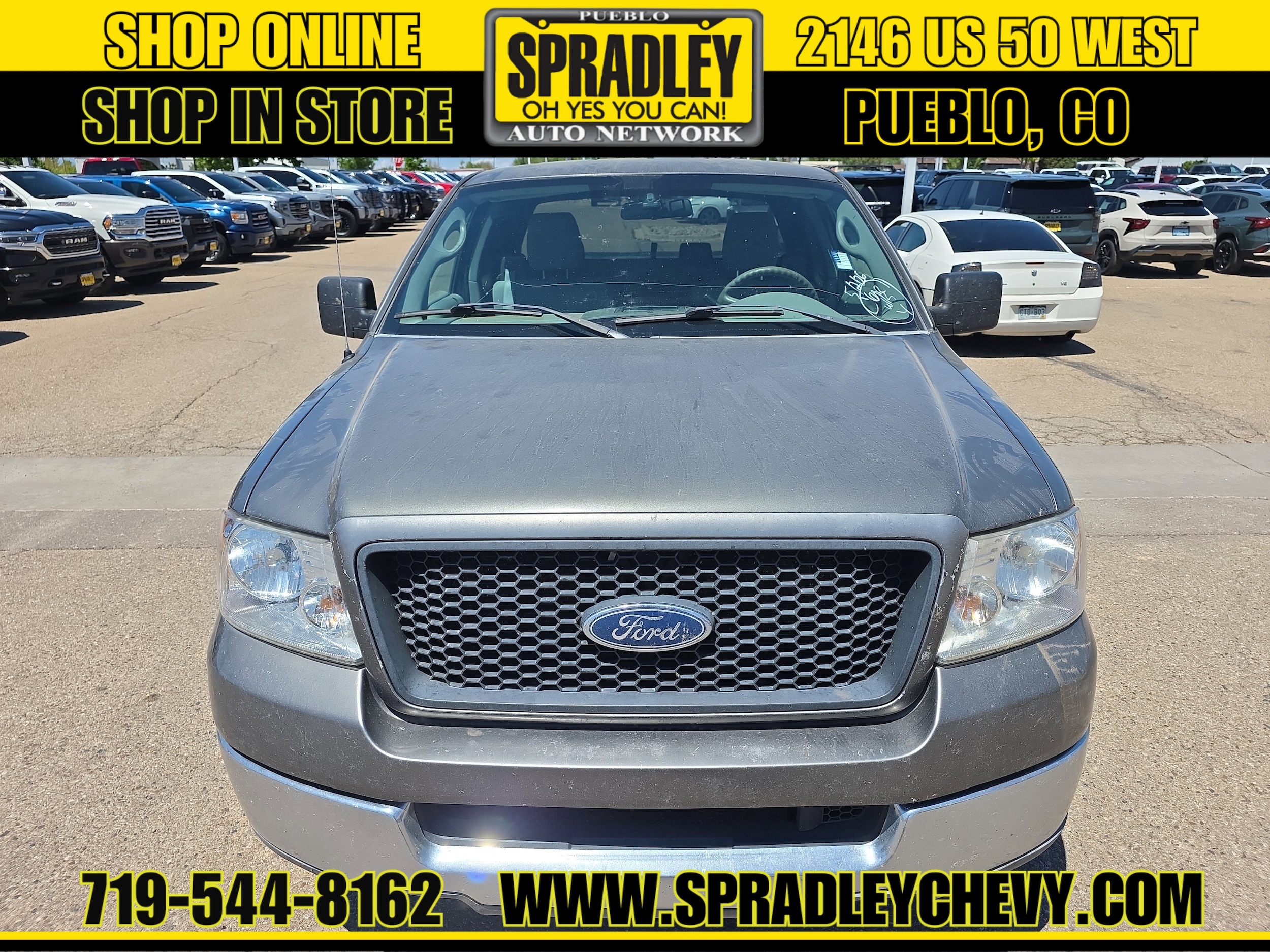 Used 2004 Ford F-150 XL with VIN 1FTPX12564NA03275 for sale in Pueblo, CO