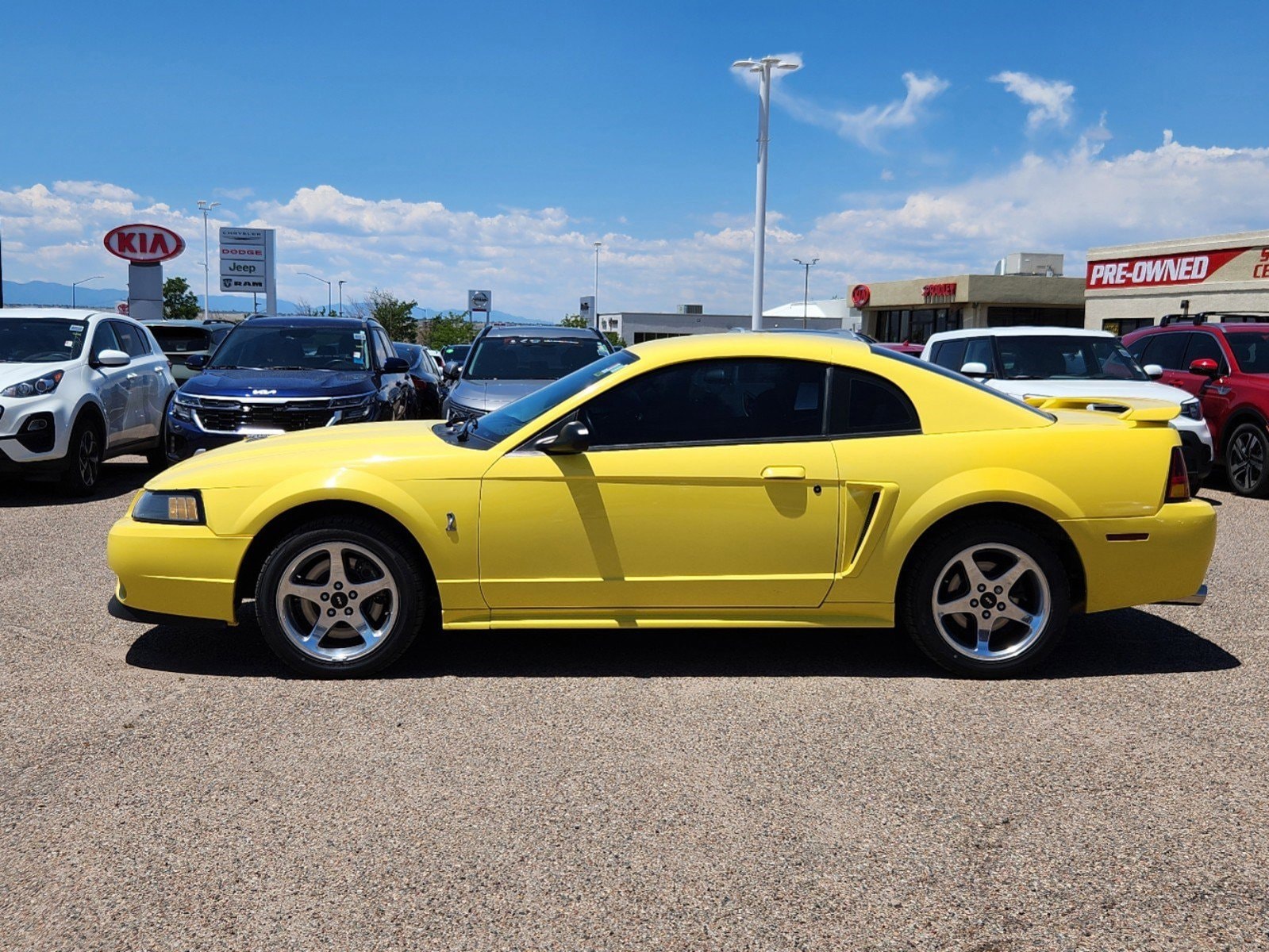 Used 2001 Ford Mustang Cobra SVT with VIN 1FAFP47V71F232209 for sale in Pueblo, CO