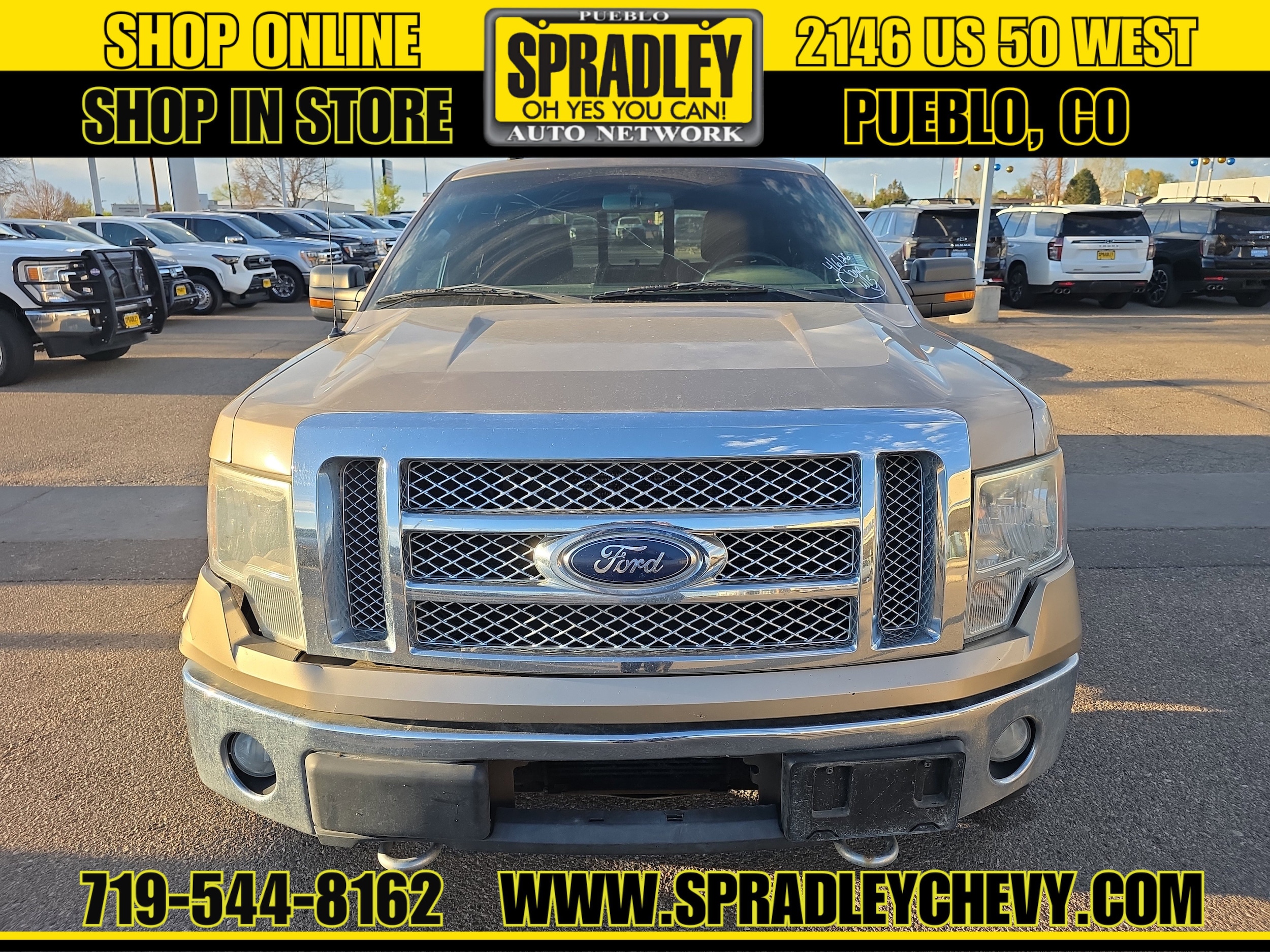 Used 2012 Ford F-150 XL with VIN 1FTFW1ET5CKD24880 for sale in Pueblo, CO