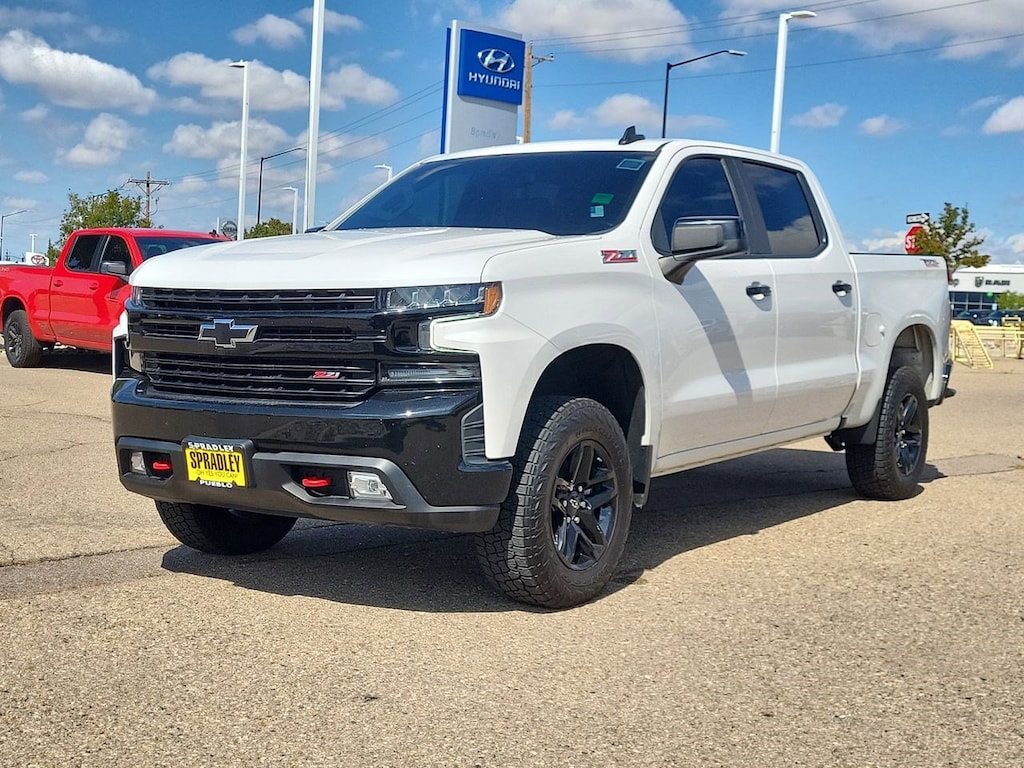 Used 2021 Chevrolet Silverado 1500 LT Trail Boss Truck Crew Cab