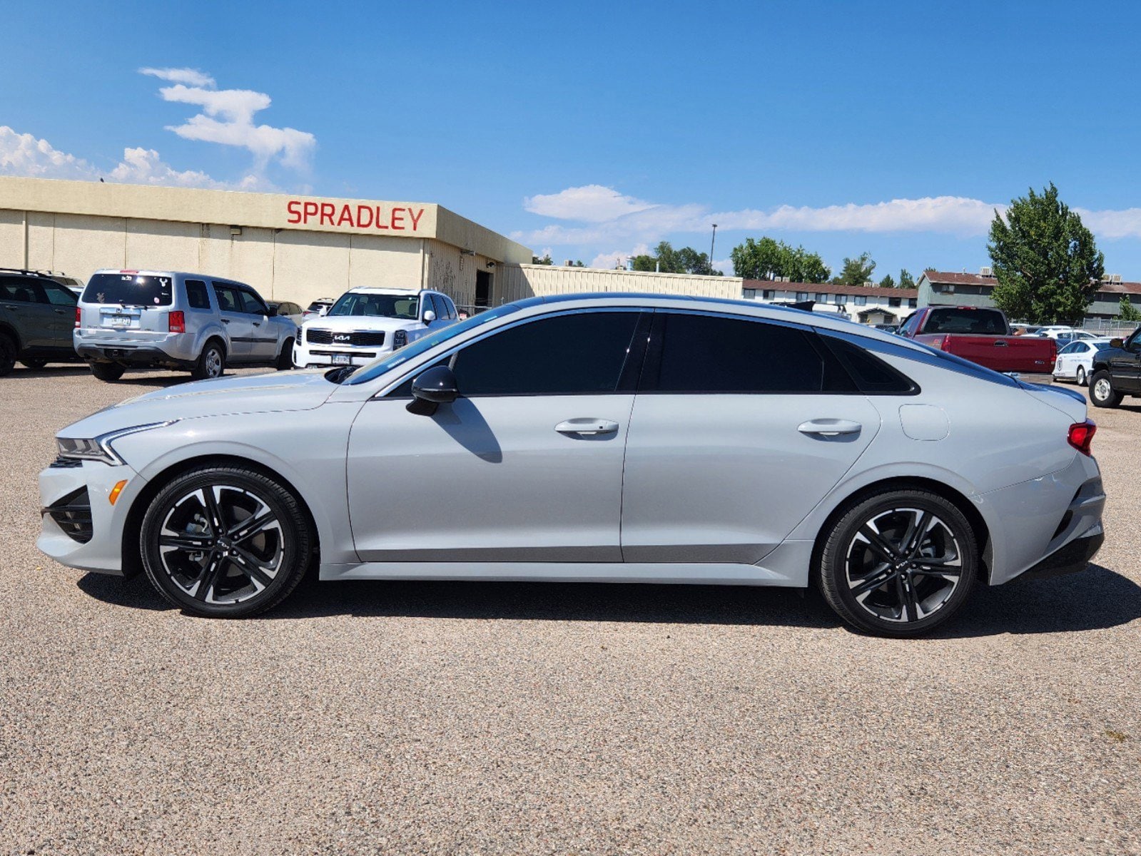 Used 2023 Kia K5 GT-Line with VIN 5XXG64J29PG206592 for sale in Pueblo, CO