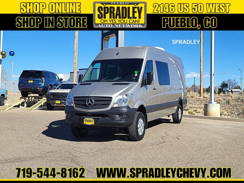 Used 2016 Mercedes-Benz Sprinter High Roof Crew Van