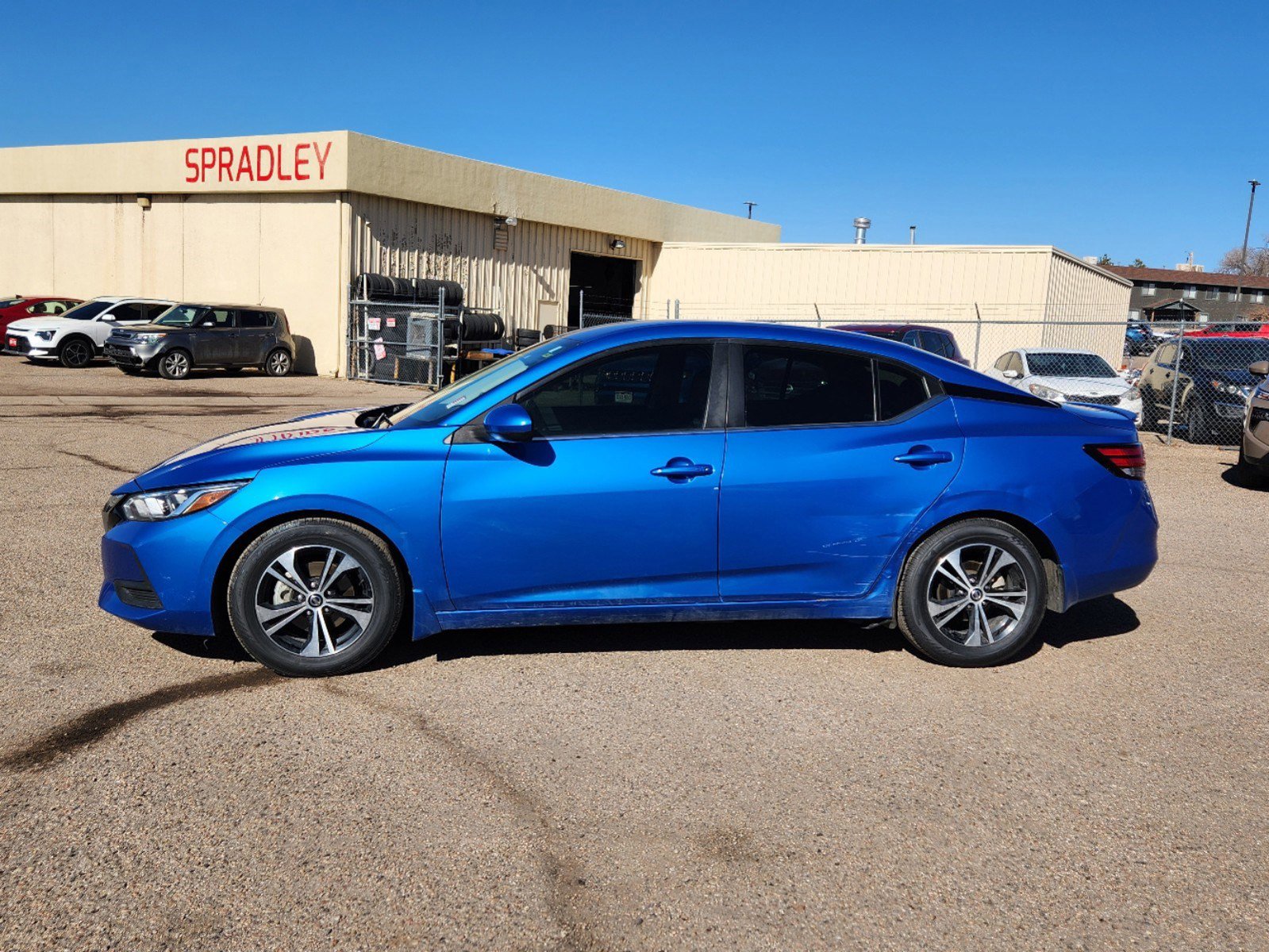 Used 2022 Nissan Sentra SV with VIN 3N1AB8CV6NY212566 for sale in Pueblo, CO