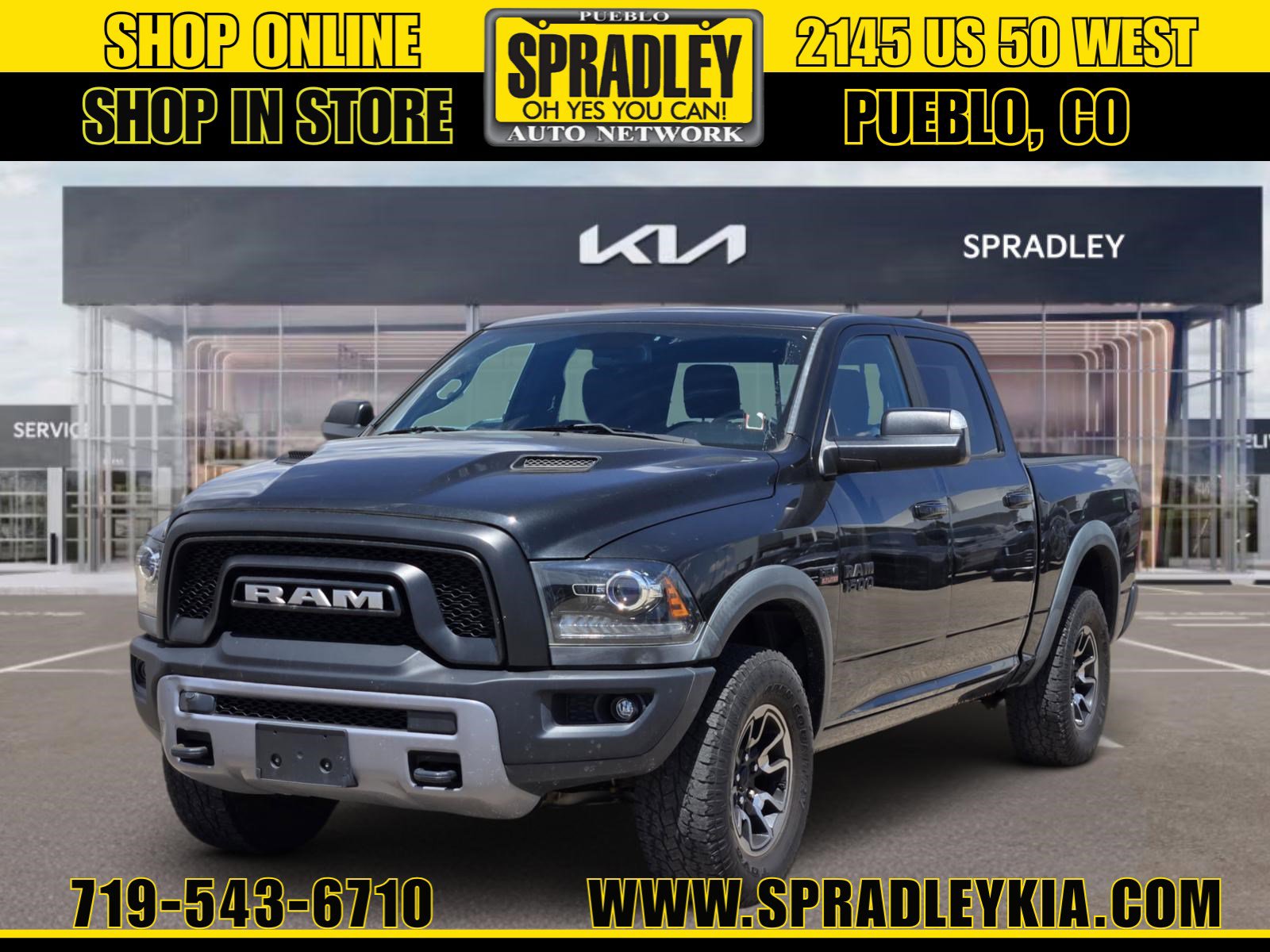 2016 RAM 1500 Rebel 4x4 Crew Cab 5'7's photo