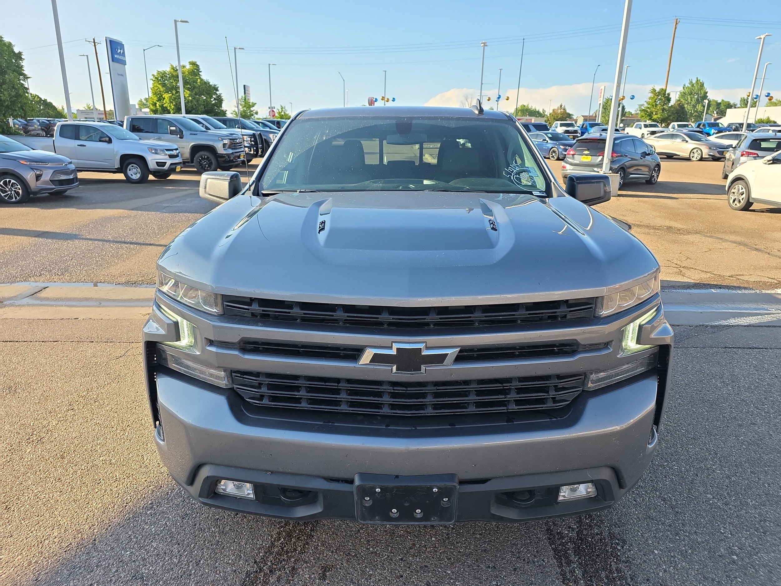 Used 2022 Chevrolet Silverado 1500 Limited RST with VIN 3GCUYEEL0NG150350 for sale in Pueblo, CO