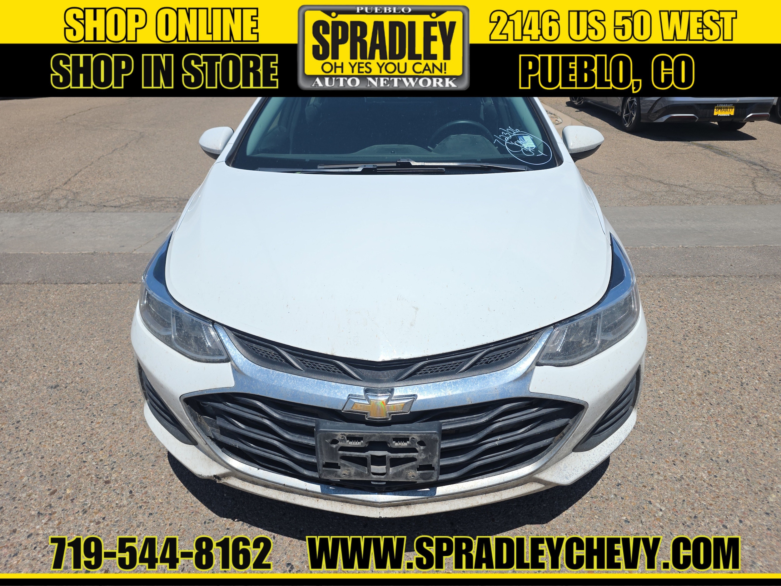 Used 2019 Chevrolet Cruze LS with VIN 1G1BC5SM9K7123022 for sale in Pueblo, CO