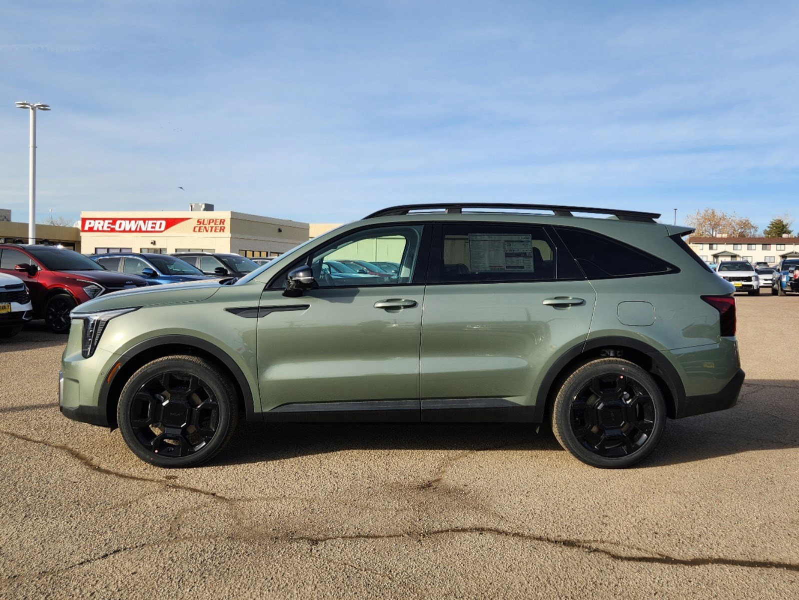 Certified 2025 Kia Sorento X-Line SX with VIN 5XYRKDJF3SG316050 for sale in Pueblo, CO