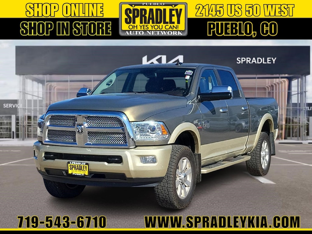 Used 2015 Ram 3500 Longhorn Truck Crew Cab