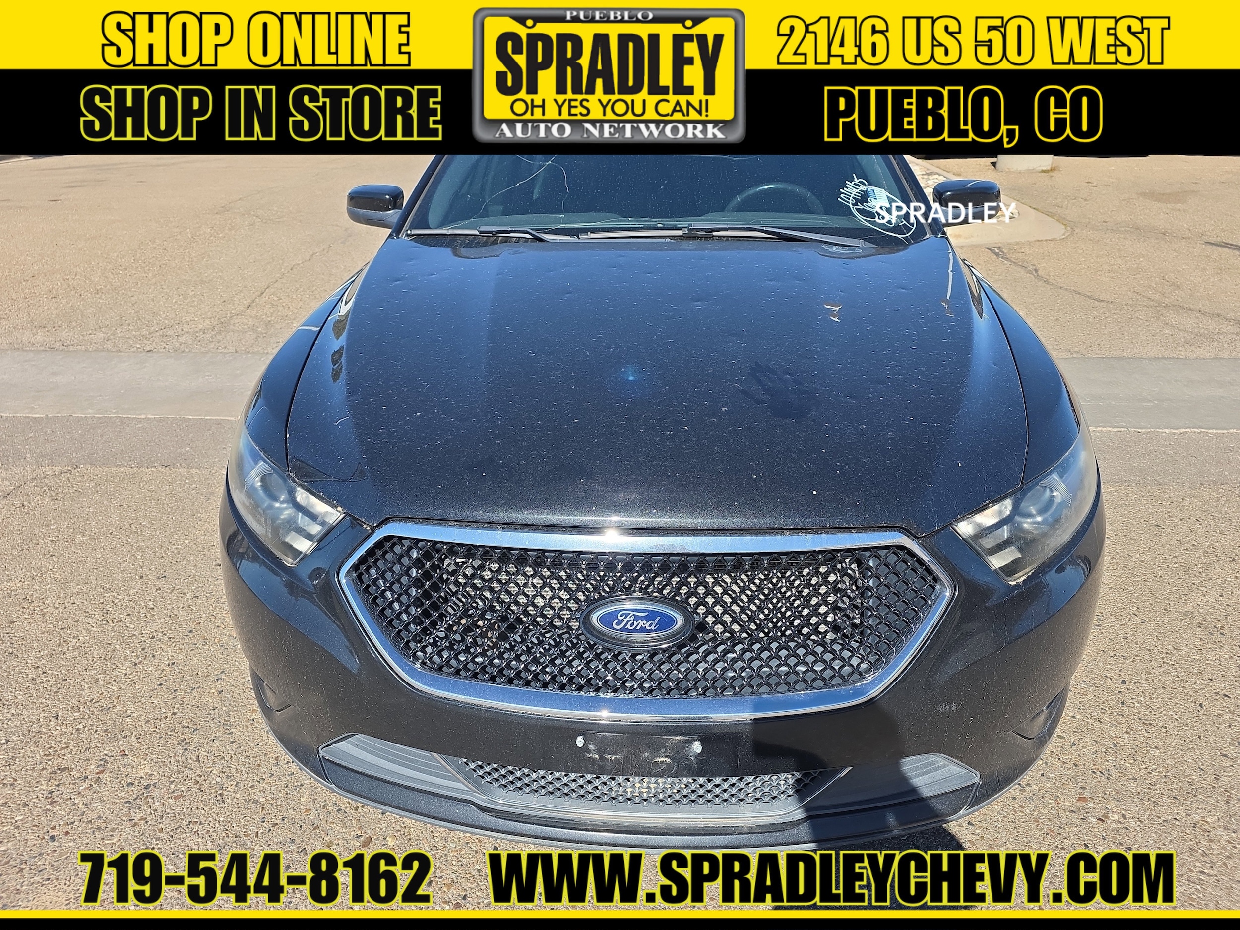 Used 2014 Ford Taurus SHO with VIN 1FAHP2KT8EG138813 for sale in Pueblo, CO