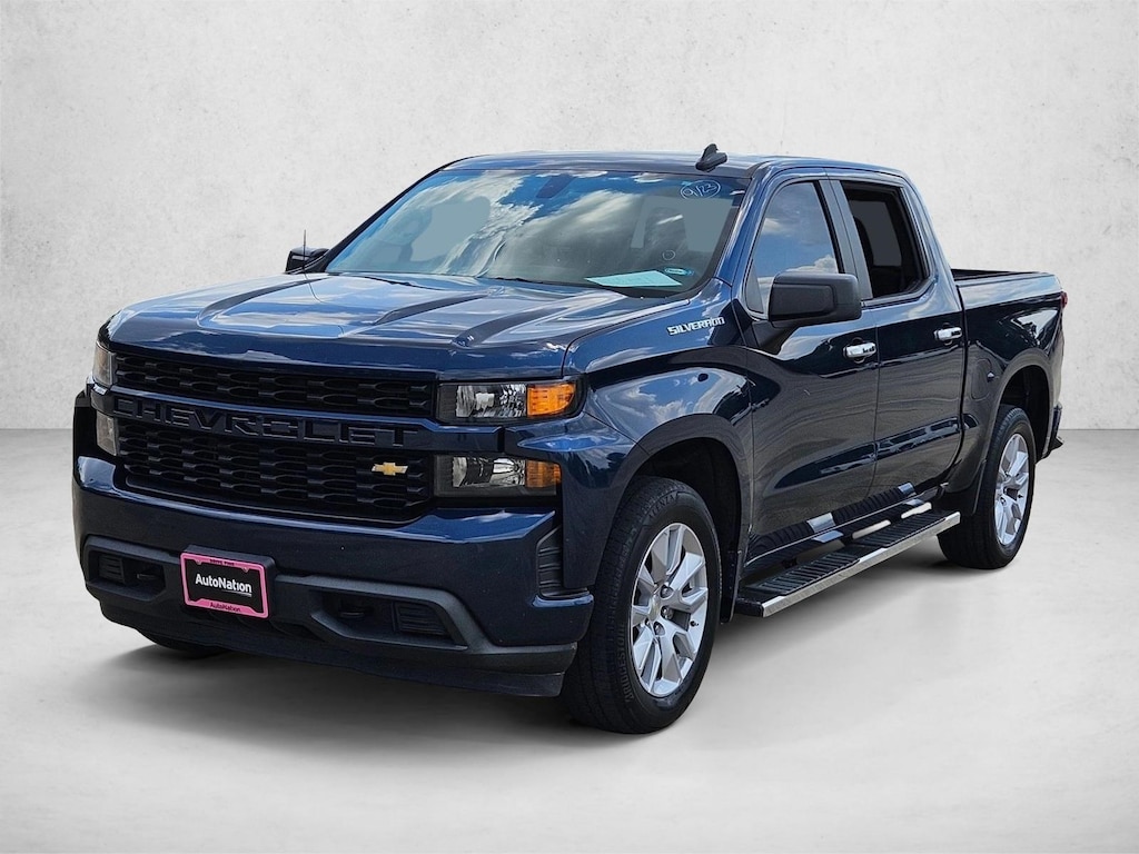 Used 2021 Chevrolet Silverado 1500 Custom Crew Cab Pickup