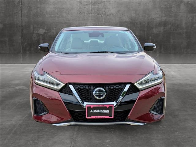 Used 2021 Nissan Maxima SV with VIN 1N4AA6CV3MC514351 for sale in Spring, TX