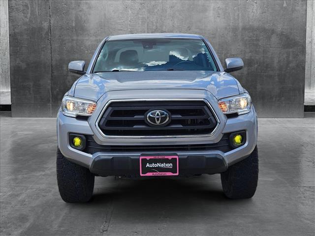 Used 2021 Toyota Tacoma SR5 with VIN 3TMCZ5AN2MM381718 for sale in Spring, TX