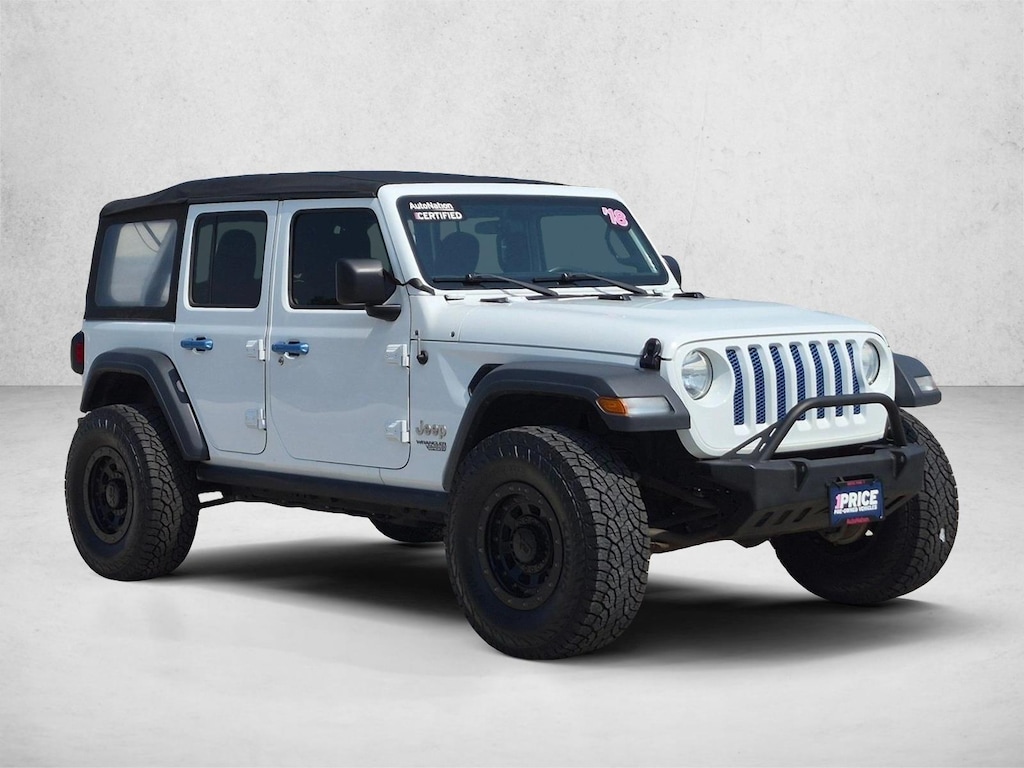 Used 2018 Jeep Wrangler Sport Sport Utility