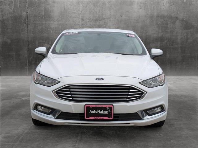 Used 2018 Ford Fusion Hybrid SE with VIN 3FA6P0LU1JR132163 for sale in Spring, TX