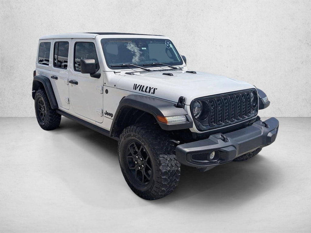 Certified 2024 Jeep Wrangler Willys Sport Utility