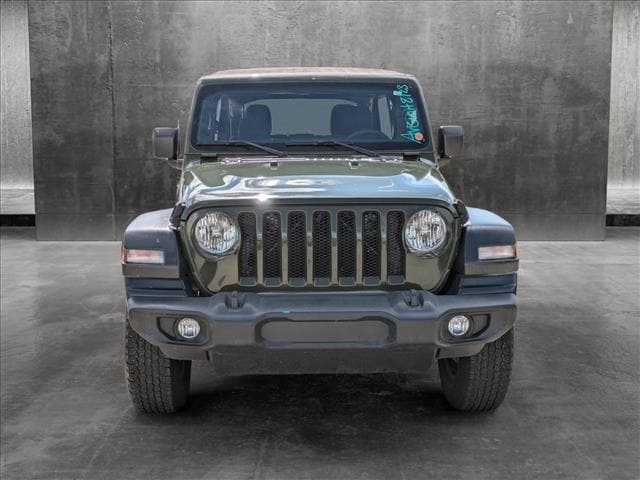 Used 2020 Jeep Wrangler Unlimited Sport with VIN 1C4HJXDG5LW291709 for sale in Spring, TX