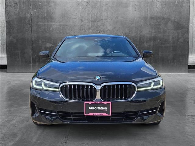 Used 2021 BMW 5 Series 530i with VIN WBA53BH05MWW89692 for sale in Spring, TX