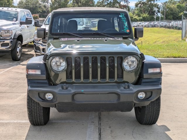 Used 2020 Jeep Wrangler Unlimited Sport with VIN 1C4HJXDG5LW291709 for sale in Spring, TX