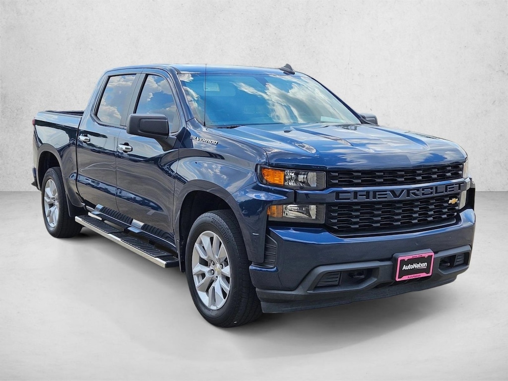 Used 2021 Chevrolet Silverado 1500 Custom Crew Cab Pickup