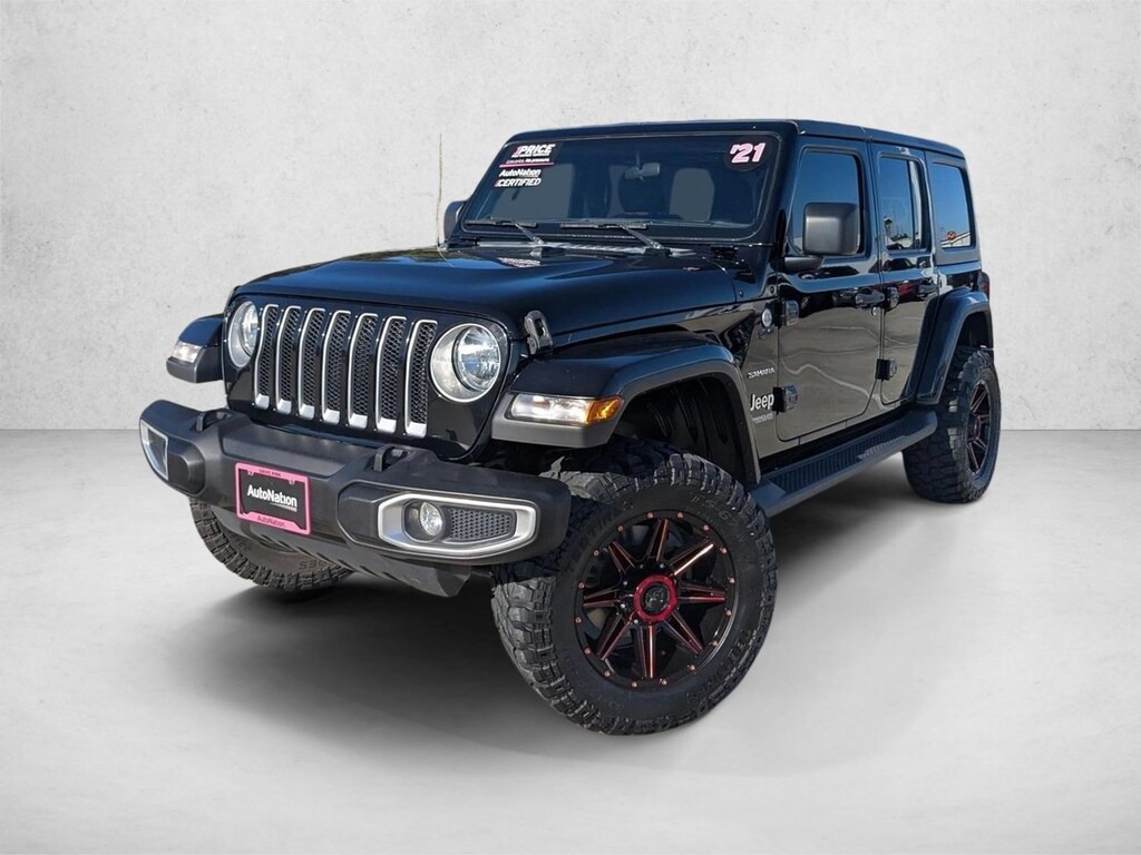 Used 2021 Jeep Wrangler Unlimited Sahara Sport Utility
