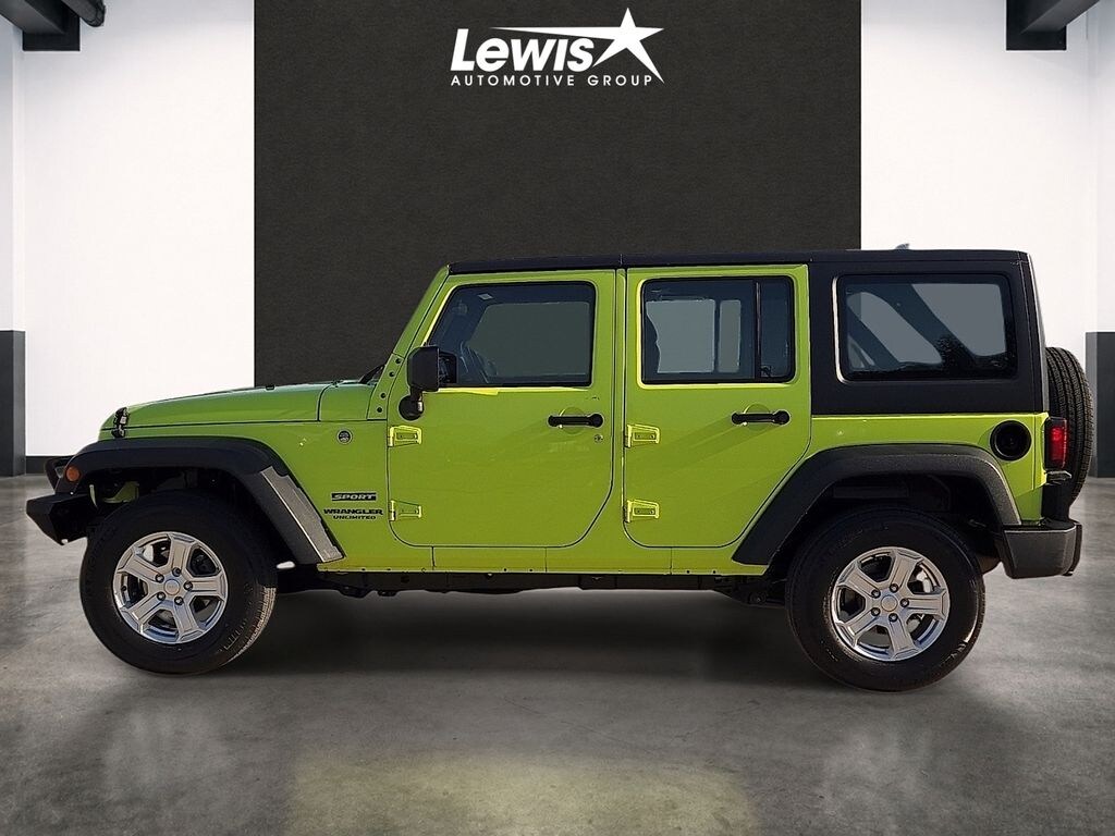 Used 2017 Jeep Wrangler Unlimited Sport SUV