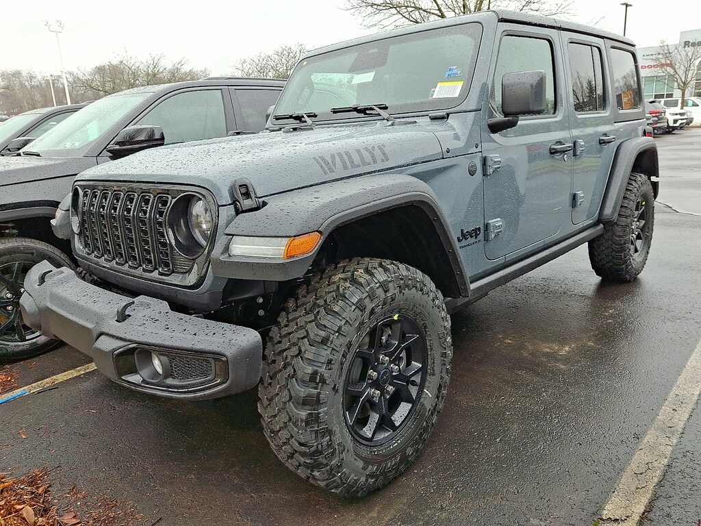 New 2026 Jeep Wrangler 4-Door Willys 4x4 Sport Utility