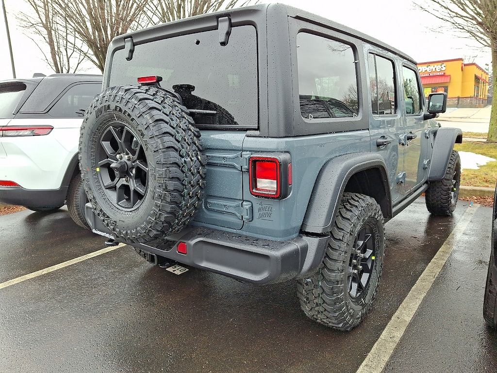 New 2026 Jeep Wrangler 4-Door Willys 4x4 Sport Utility