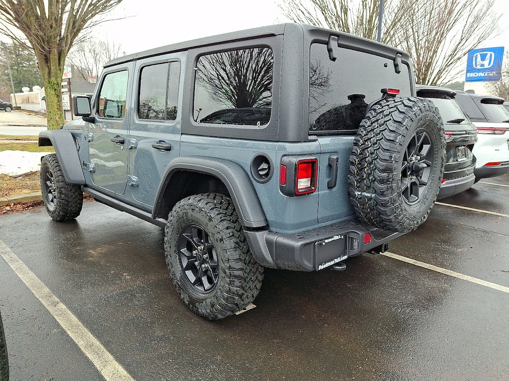 New 2026 Jeep Wrangler 4-Door Willys 4x4 Sport Utility