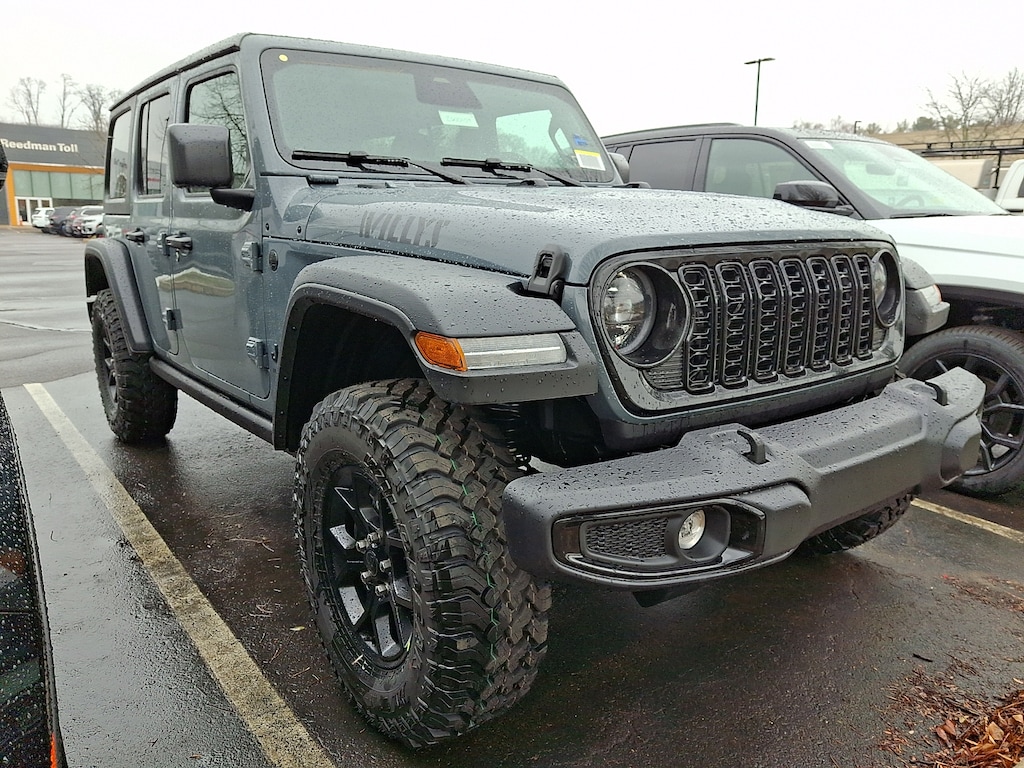 New 2026 Jeep Wrangler 4-Door Willys 4x4 Sport Utility