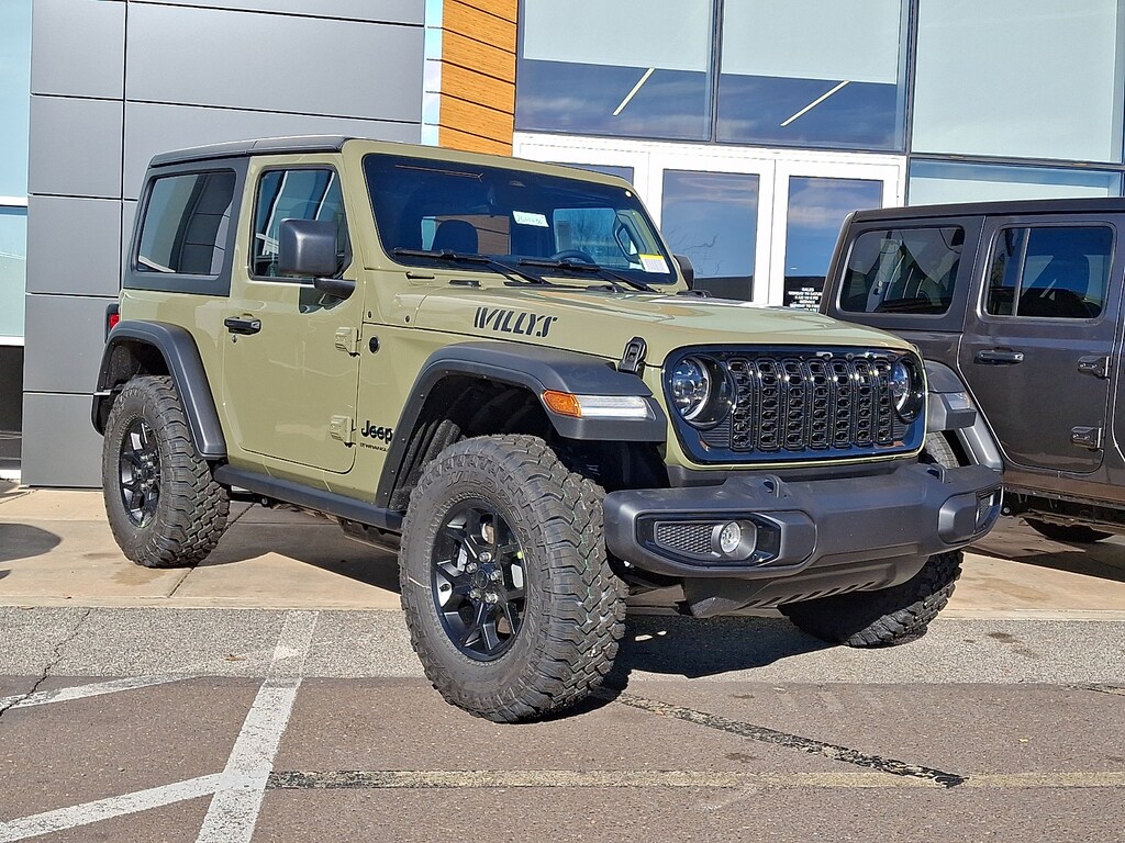 New 2026 Jeep Wrangler 2-Door Willys 4x4 Sport Utility