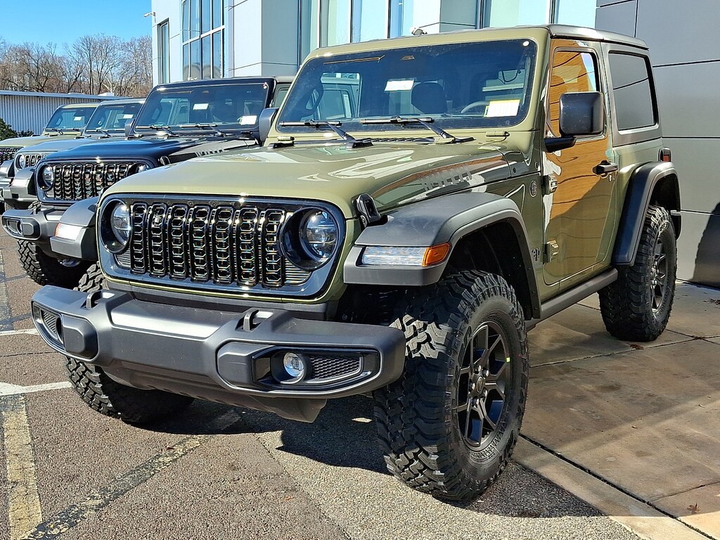 New 2026 Jeep Wrangler 2-Door Willys 4x4 Sport Utility