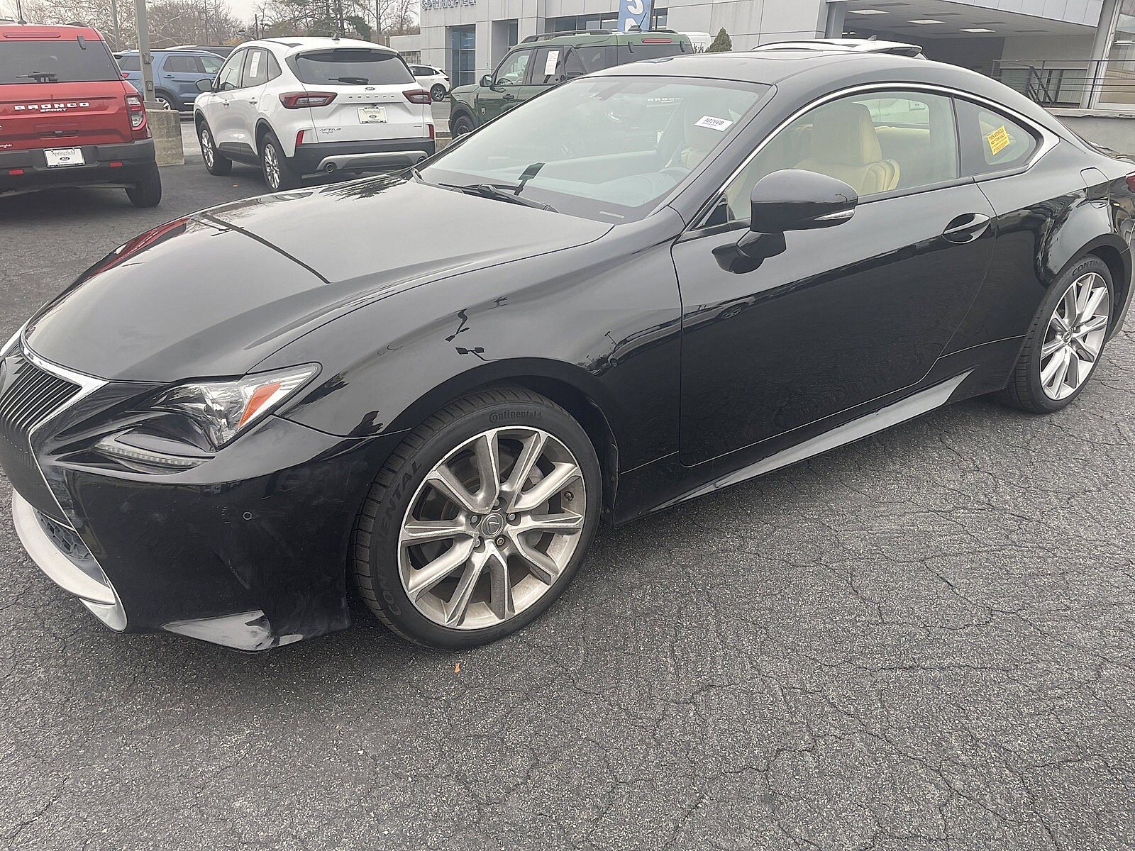 Used 2015 Lexus RC 350 with VIN JTHSE5BC4F5003654 for sale in Springfield, PA