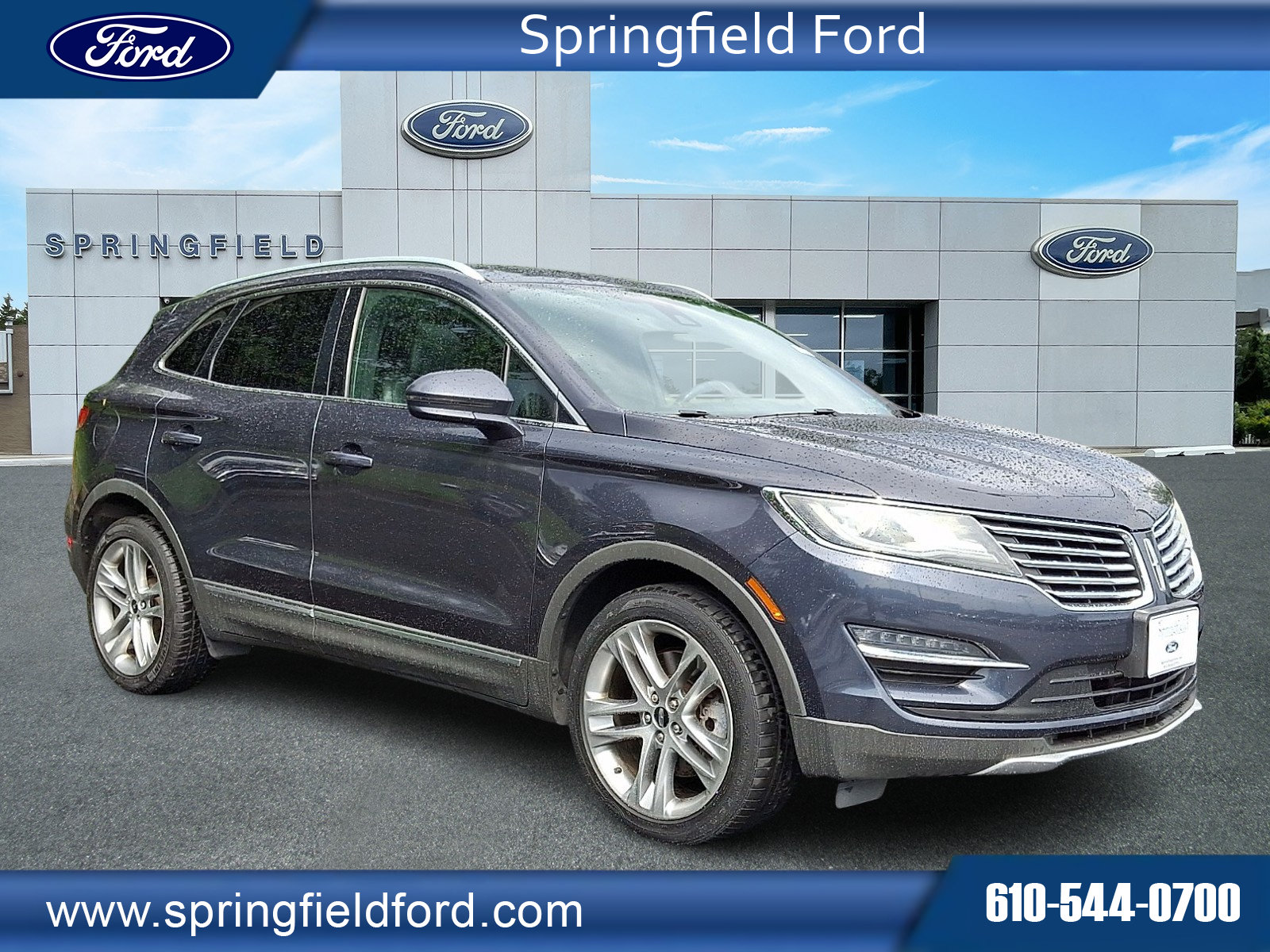 Used 2015 Lincoln MKC Base with VIN 5LMTJ2AH7FUJ44889 for sale in Springfield, PA
