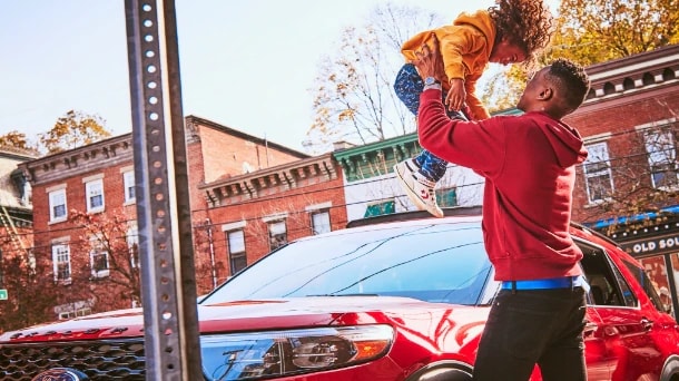 ford oem model man and model daughter