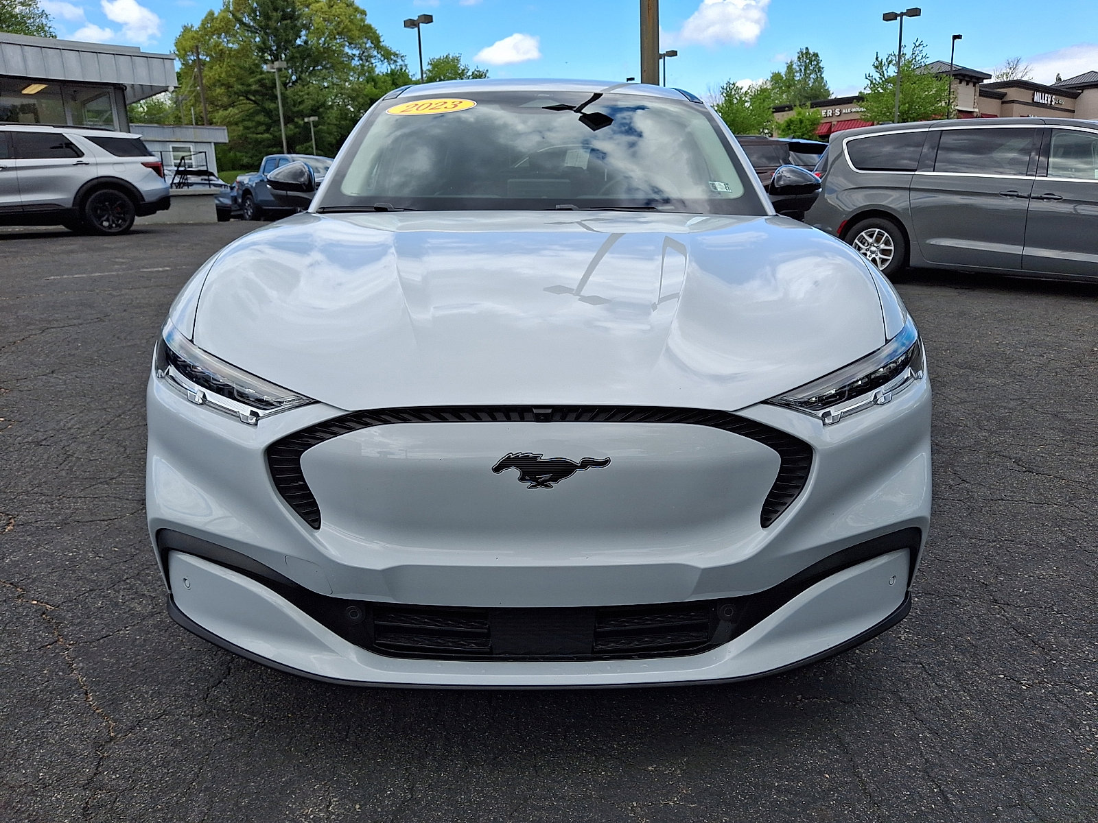 Certified 2023 Ford Mustang Mach-E Select AWD with VIN 3FMTK1S58PMB06740 for sale in Springfield, PA