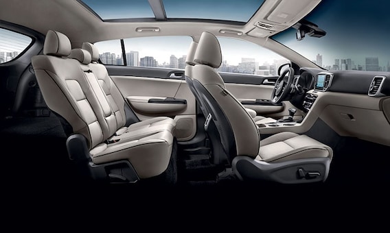 2020 Kia Sportage Interior Features & Dimensions