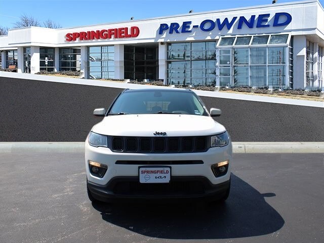 Used 2021 Jeep Compass Altitude with VIN 3C4NJCBB5MT587209 for sale in Springfield, MO