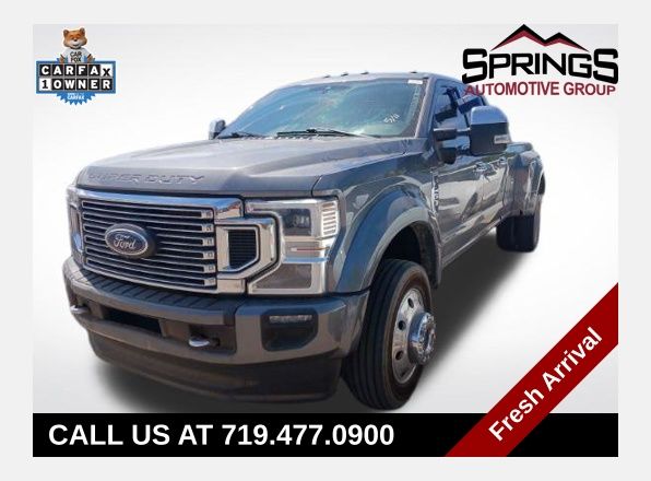 2021 Ford F-450 Platinum 4x4 Crew Cab 8' Box DRW's photo