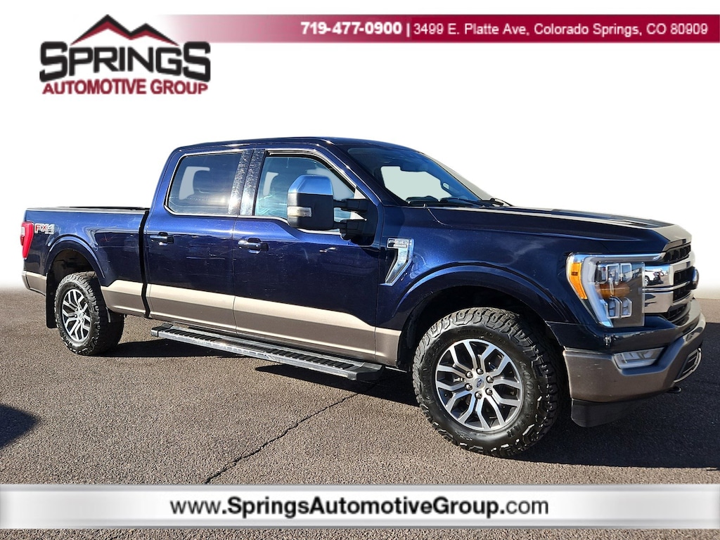 Used 2021 Ford F-150 Lariat Truck SuperCrew Cab
