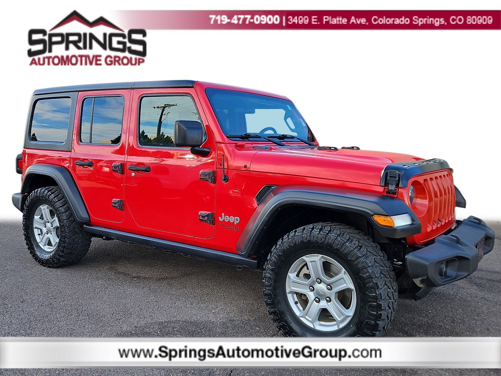 2020 Jeep Wrangler Unlimited Sport S