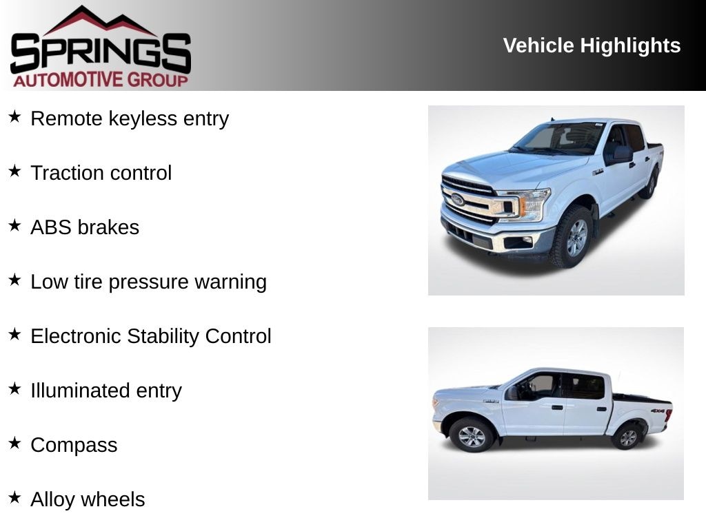 Used 2020 Ford F-150 Truck SuperCrew Cab