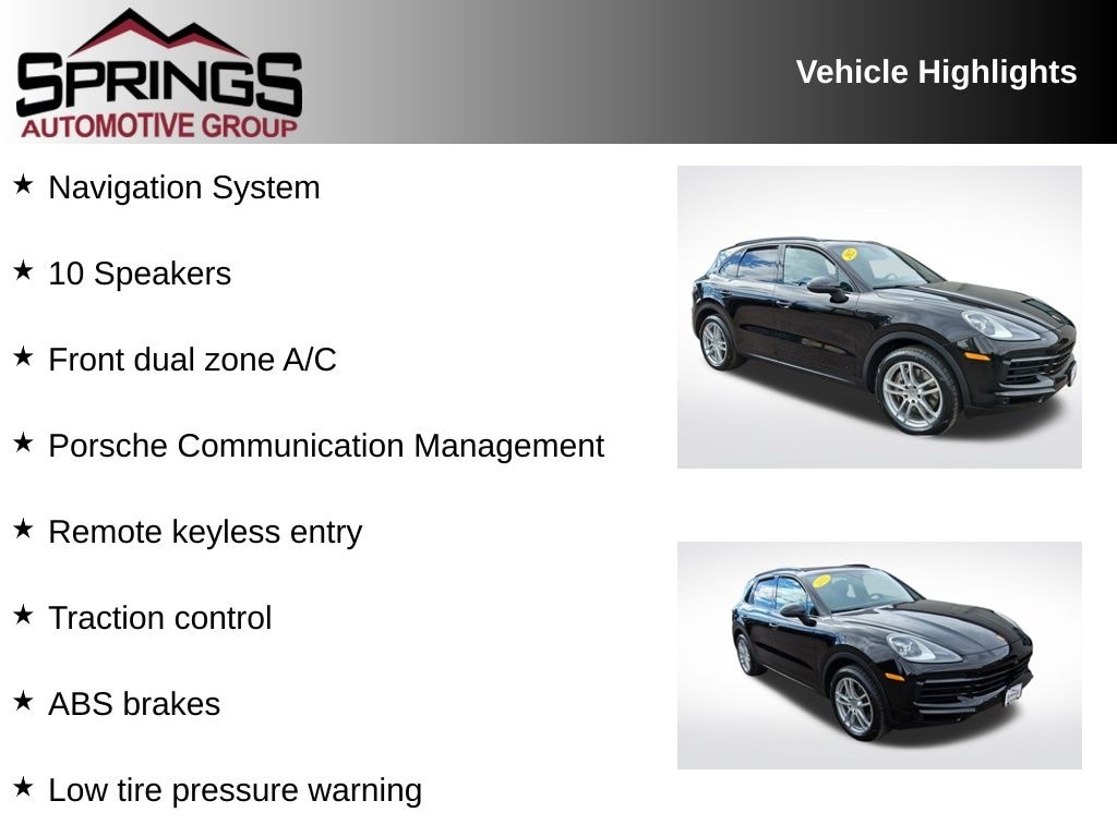 Used 2022 Porsche Cayenne SUV